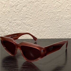 FENDI Roma Sunglasses Pink Multicolor  NWT